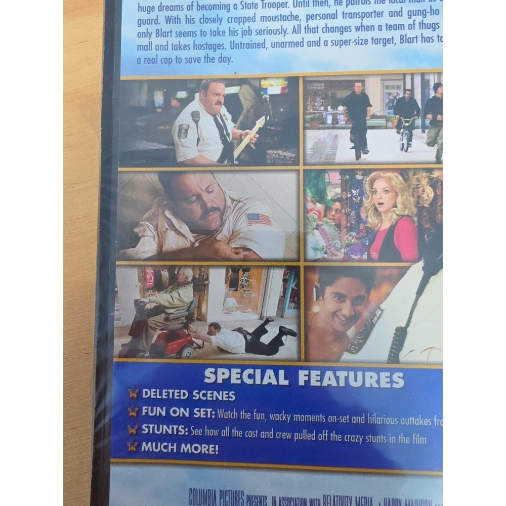 Paul‎ Blart Mall Cop DVD 2009 Kevin James Comedy Movie Columbia Pictures - Picture 9 of 10
